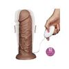 10.5 inc Realistic Chubby Vibrating Dildo