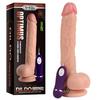 26 cm Gerçekçi Titreşimli Dildo Vibratör Penis - Optimus