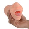 3 Boyutlu Suni Oral Mastürbatör - Pink Tongue