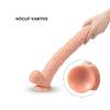 43 cm Realistik Penis Gerçekçi Damarlı Dev Dildo
