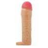5 cm Dolgulu Premium Ten Rengi Silikon Penis Kılıfı - Hani