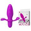 Klitoral Uyarıcılı Titreşimli Anal Plug