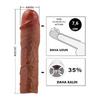 Stevenson Gerçek Hissiyatlı Uzatıcı Penis Kılıfı  Moel3