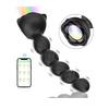 Telefon Kontrollü Haley Rose Pulled Beads Anal Plug