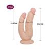 Ten Rengi 20,5 cm Çift Taraflı Dildo Model No 1075