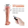 Uzaktan Kumandalı Şarjlı Realistik Penis Döner Başlı 25.5 cm